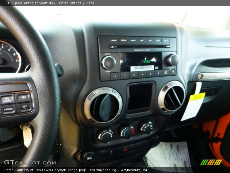 Crush Orange / Black 2013 Jeep Wrangler Sport 4x4