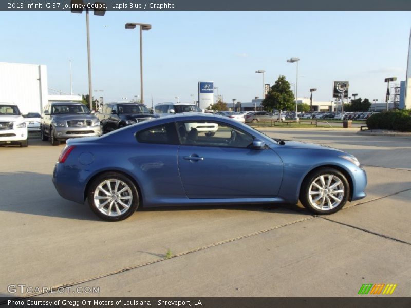 Lapis Blue / Graphite 2013 Infiniti G 37 Journey Coupe