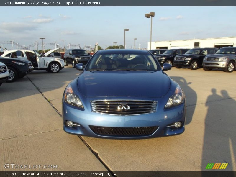 Lapis Blue / Graphite 2013 Infiniti G 37 Journey Coupe