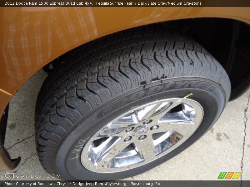 Tequila Sunrise Pearl / Dark Slate Gray/Medium Graystone 2012 Dodge Ram 1500 Express Quad Cab 4x4