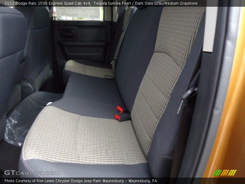 Tequila Sunrise Pearl / Dark Slate Gray/Medium Graystone 2012 Dodge Ram 1500 Express Quad Cab 4x4
