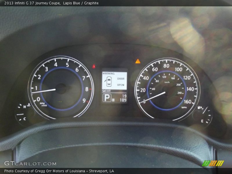 Lapis Blue / Graphite 2013 Infiniti G 37 Journey Coupe