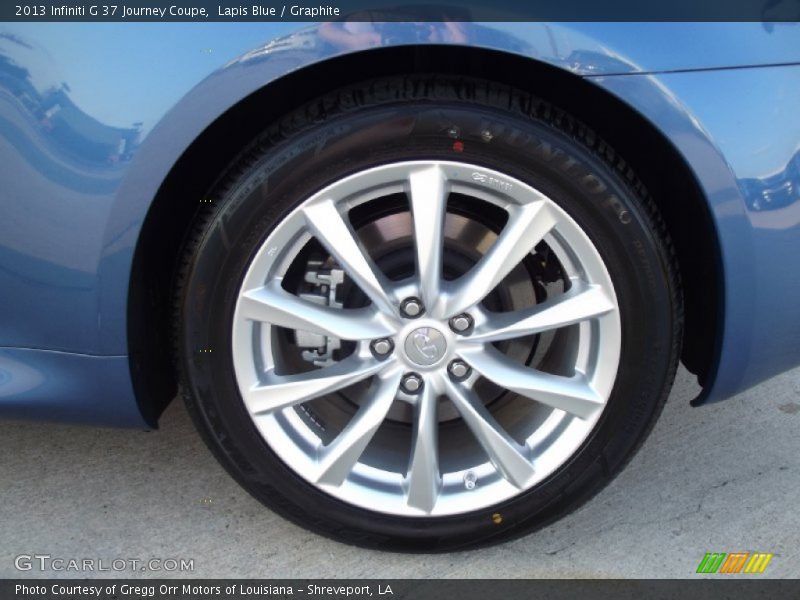  2013 G 37 Journey Coupe Wheel