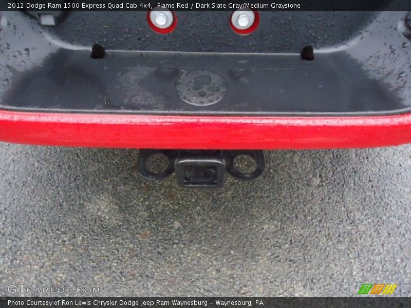 Flame Red / Dark Slate Gray/Medium Graystone 2012 Dodge Ram 1500 Express Quad Cab 4x4