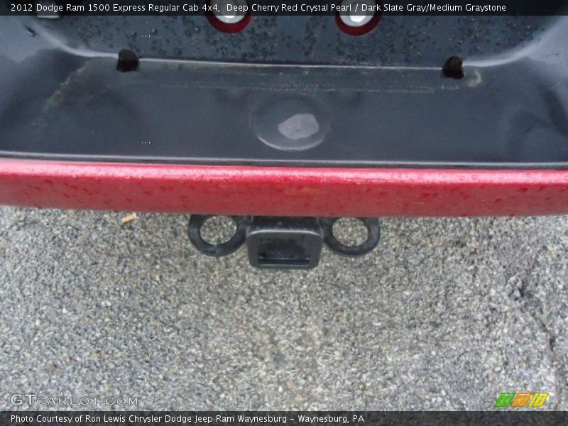 Deep Cherry Red Crystal Pearl / Dark Slate Gray/Medium Graystone 2012 Dodge Ram 1500 Express Regular Cab 4x4