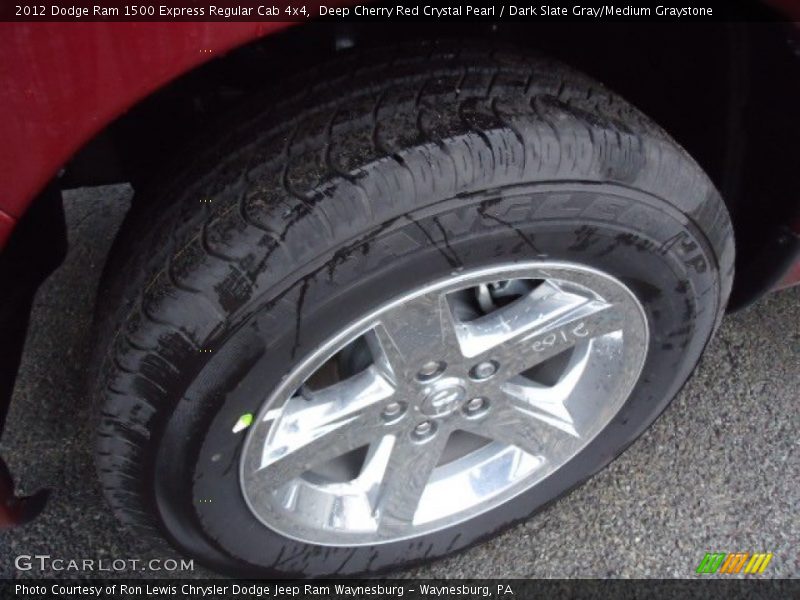 Deep Cherry Red Crystal Pearl / Dark Slate Gray/Medium Graystone 2012 Dodge Ram 1500 Express Regular Cab 4x4
