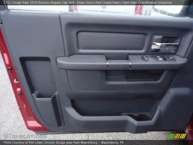 Deep Cherry Red Crystal Pearl / Dark Slate Gray/Medium Graystone 2012 Dodge Ram 1500 Express Regular Cab 4x4