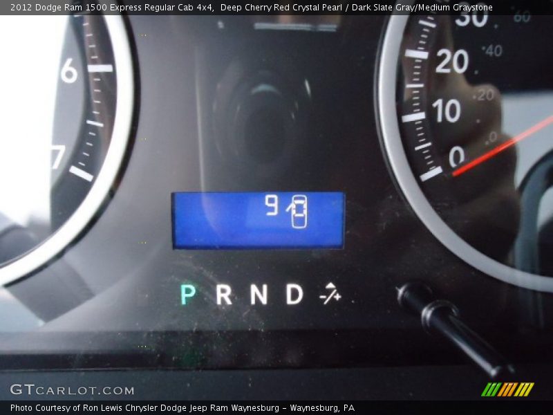 Deep Cherry Red Crystal Pearl / Dark Slate Gray/Medium Graystone 2012 Dodge Ram 1500 Express Regular Cab 4x4