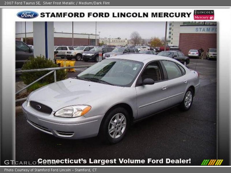 Silver Frost Metallic / Medium/Dark Flint 2007 Ford Taurus SE