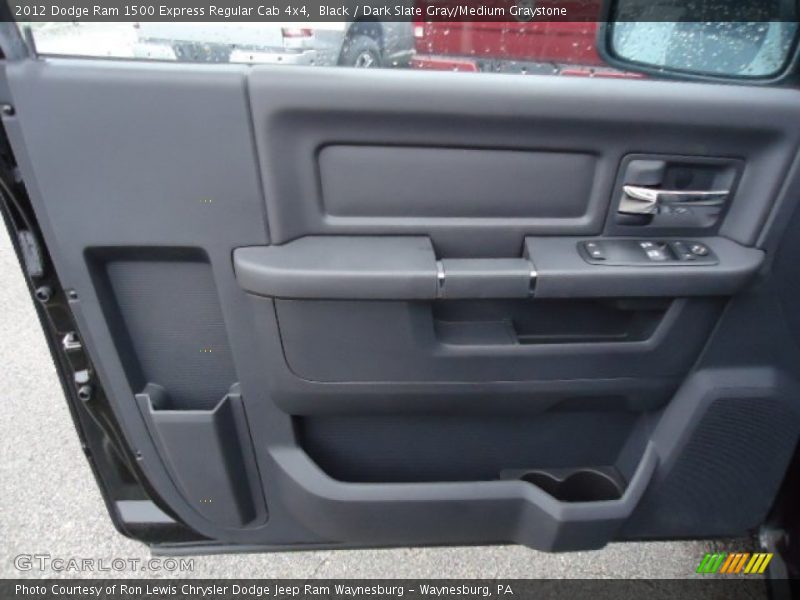 Black / Dark Slate Gray/Medium Graystone 2012 Dodge Ram 1500 Express Regular Cab 4x4