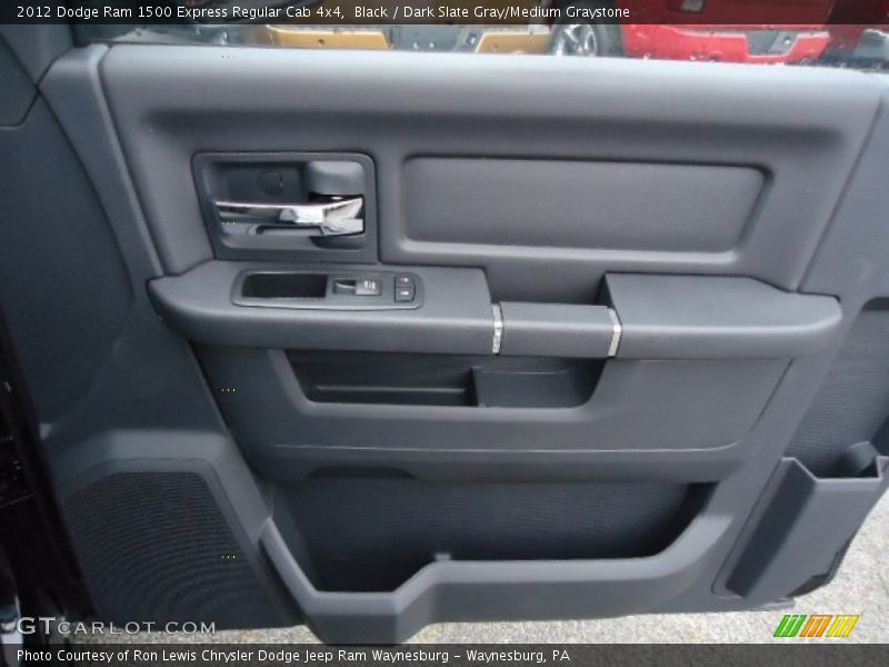 Black / Dark Slate Gray/Medium Graystone 2012 Dodge Ram 1500 Express Regular Cab 4x4