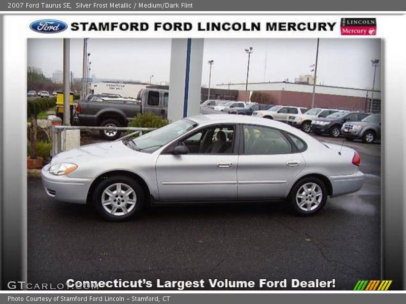 Silver Frost Metallic / Medium/Dark Flint 2007 Ford Taurus SE