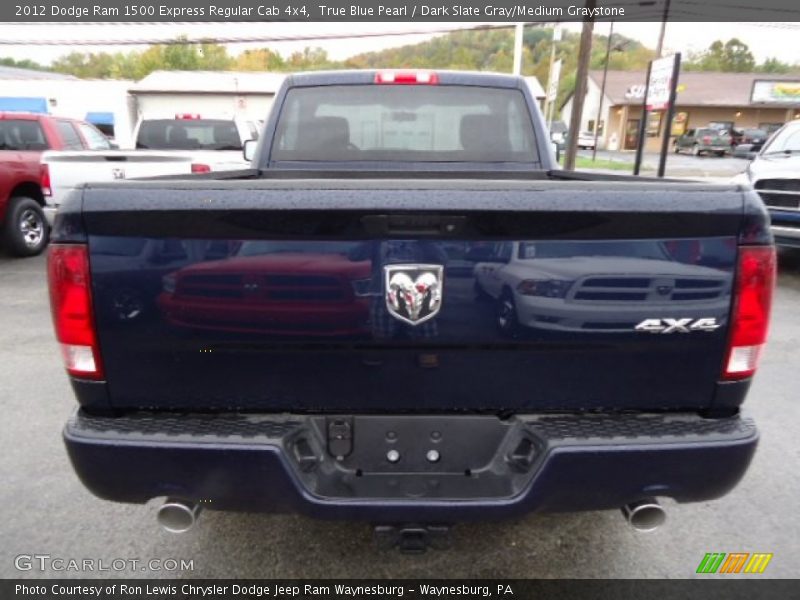 True Blue Pearl / Dark Slate Gray/Medium Graystone 2012 Dodge Ram 1500 Express Regular Cab 4x4