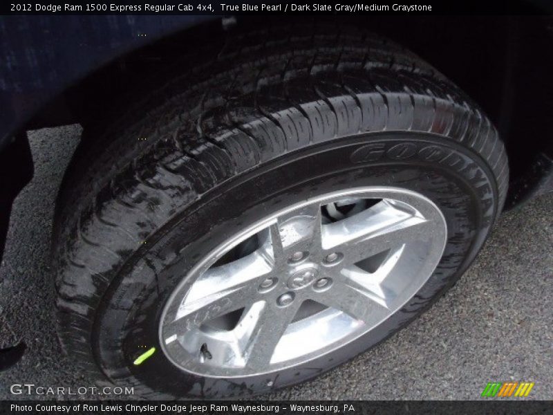True Blue Pearl / Dark Slate Gray/Medium Graystone 2012 Dodge Ram 1500 Express Regular Cab 4x4