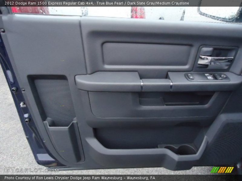 True Blue Pearl / Dark Slate Gray/Medium Graystone 2012 Dodge Ram 1500 Express Regular Cab 4x4