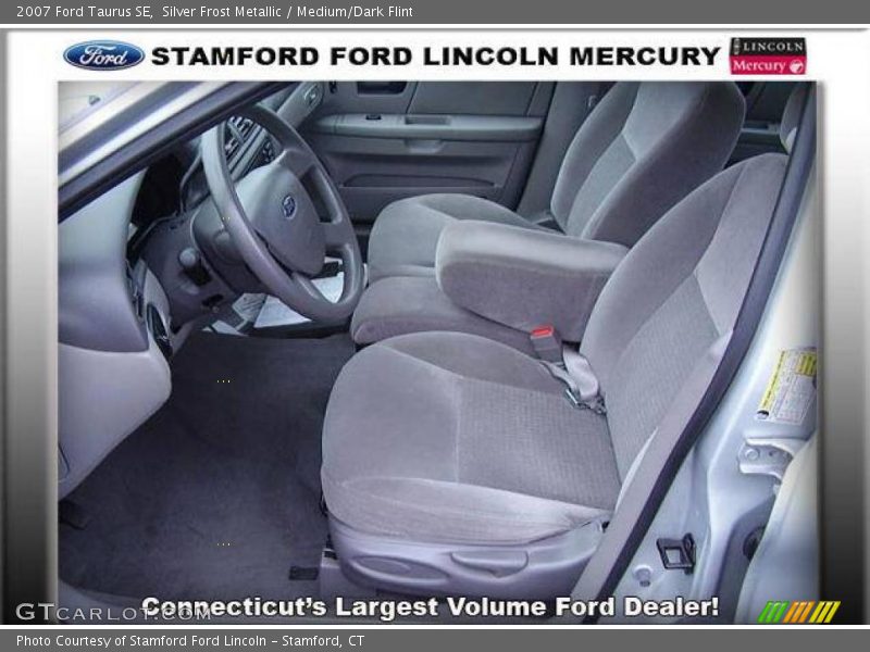 Silver Frost Metallic / Medium/Dark Flint 2007 Ford Taurus SE