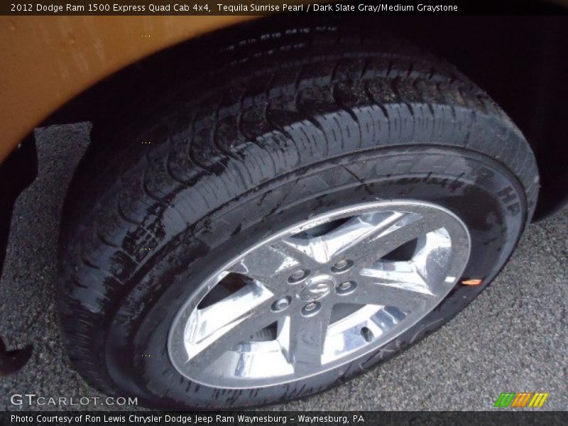 Tequila Sunrise Pearl / Dark Slate Gray/Medium Graystone 2012 Dodge Ram 1500 Express Quad Cab 4x4