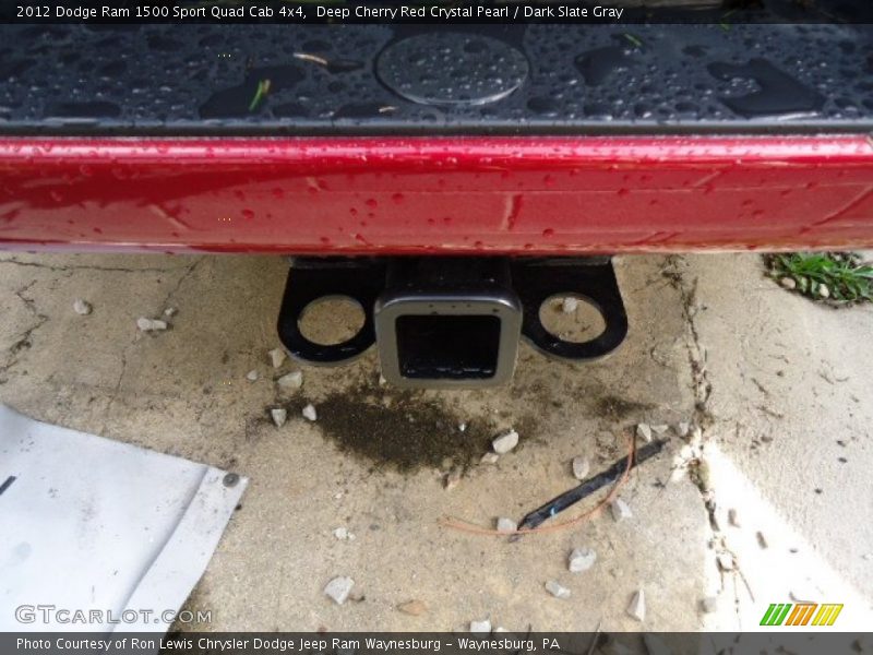 Deep Cherry Red Crystal Pearl / Dark Slate Gray 2012 Dodge Ram 1500 Sport Quad Cab 4x4