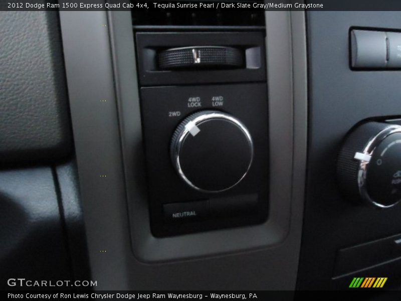 Tequila Sunrise Pearl / Dark Slate Gray/Medium Graystone 2012 Dodge Ram 1500 Express Quad Cab 4x4