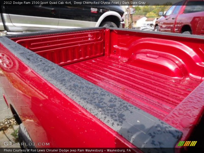 Deep Cherry Red Crystal Pearl / Dark Slate Gray 2012 Dodge Ram 1500 Sport Quad Cab 4x4