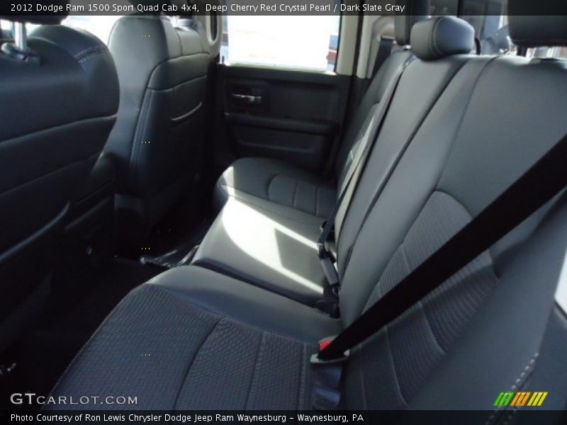 Deep Cherry Red Crystal Pearl / Dark Slate Gray 2012 Dodge Ram 1500 Sport Quad Cab 4x4