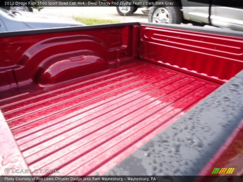 Deep Cherry Red Crystal Pearl / Dark Slate Gray 2012 Dodge Ram 1500 Sport Quad Cab 4x4