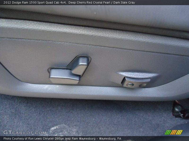 Deep Cherry Red Crystal Pearl / Dark Slate Gray 2012 Dodge Ram 1500 Sport Quad Cab 4x4