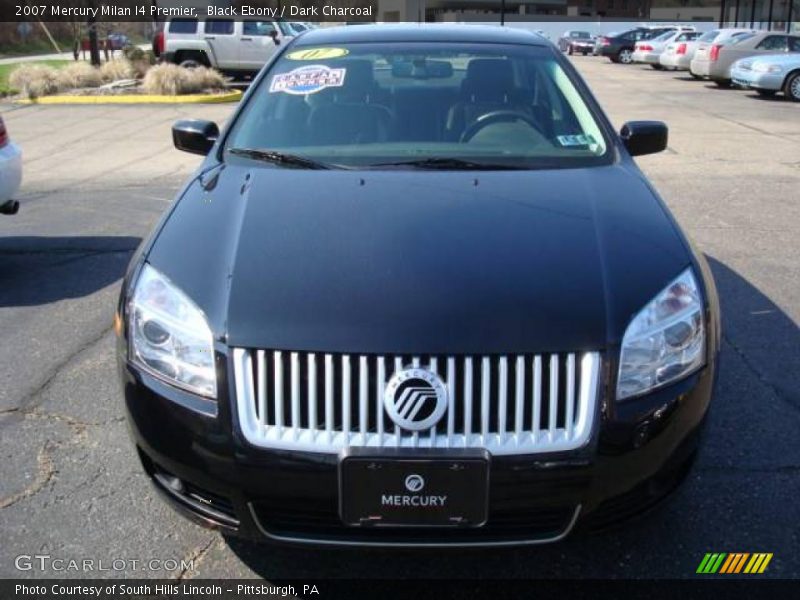 Black Ebony / Dark Charcoal 2007 Mercury Milan I4 Premier