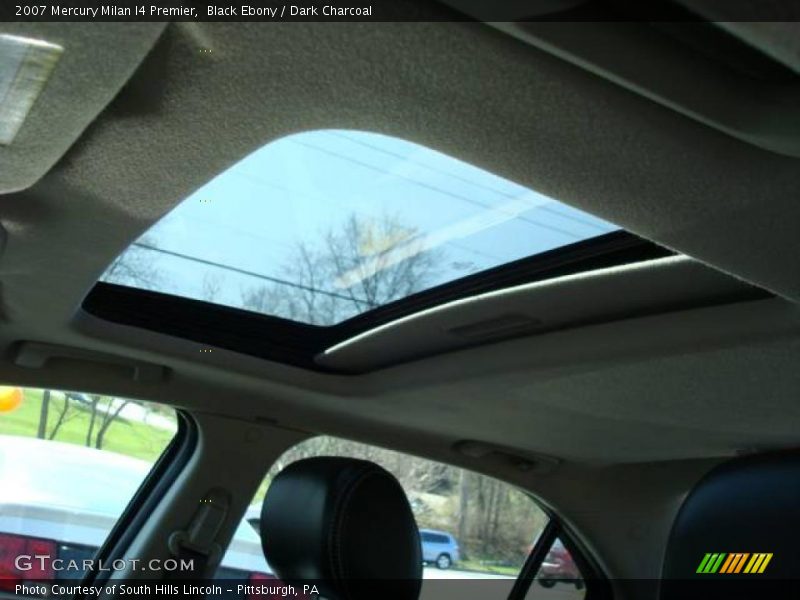 Black Ebony / Dark Charcoal 2007 Mercury Milan I4 Premier