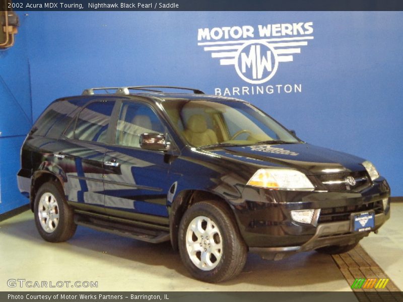 Nighthawk Black Pearl / Saddle 2002 Acura MDX Touring