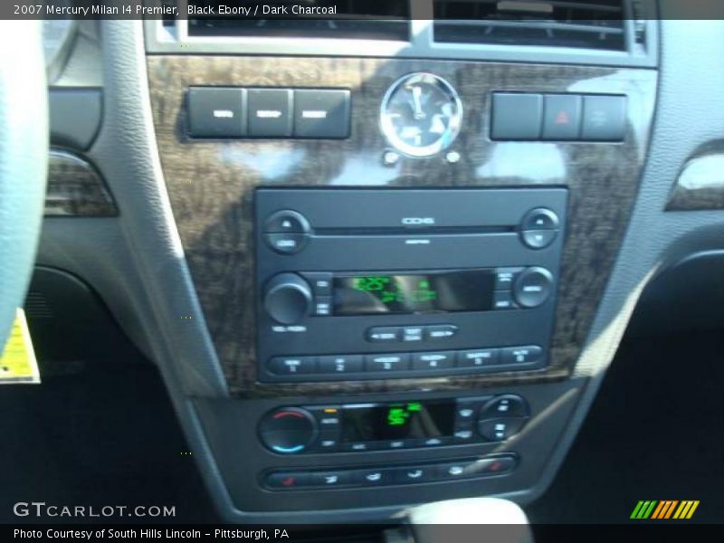 Black Ebony / Dark Charcoal 2007 Mercury Milan I4 Premier
