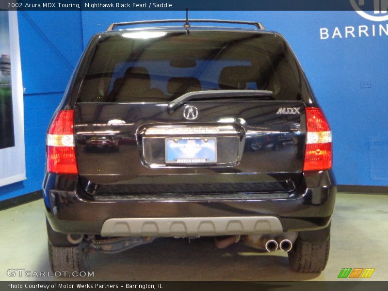 Nighthawk Black Pearl / Saddle 2002 Acura MDX Touring