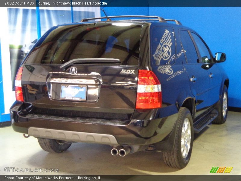 Nighthawk Black Pearl / Saddle 2002 Acura MDX Touring