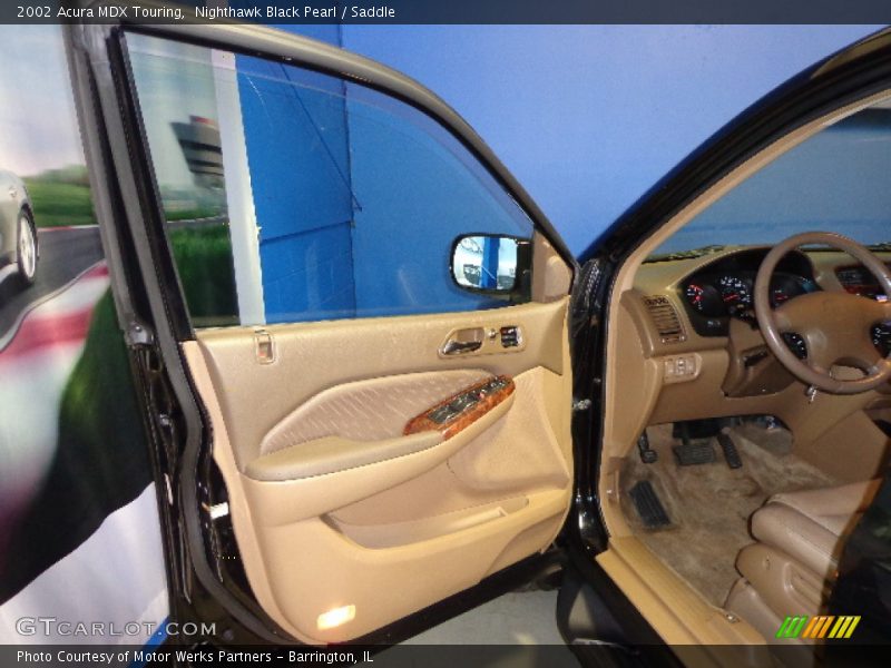 Nighthawk Black Pearl / Saddle 2002 Acura MDX Touring