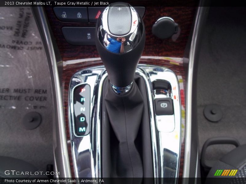 Taupe Gray Metallic / Jet Black 2013 Chevrolet Malibu LT
