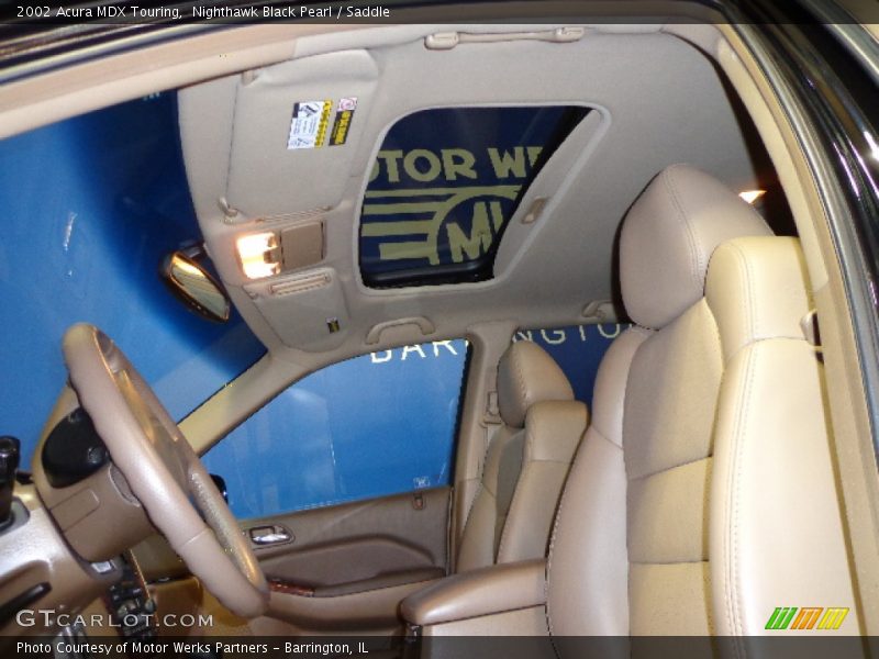 Nighthawk Black Pearl / Saddle 2002 Acura MDX Touring