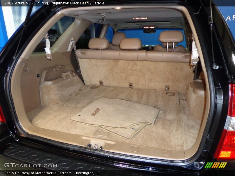 Nighthawk Black Pearl / Saddle 2002 Acura MDX Touring