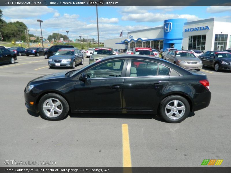 Black Granite Metallic / Medium Titanium 2011 Chevrolet Cruze LT