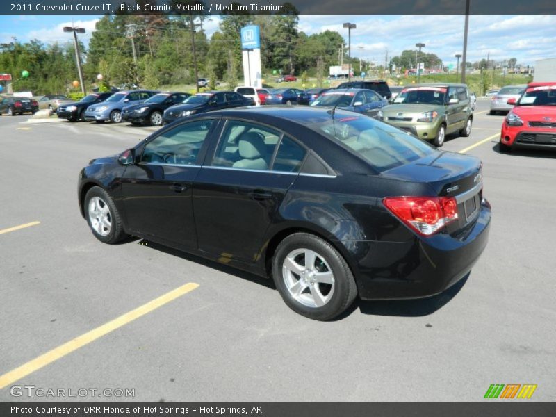 Black Granite Metallic / Medium Titanium 2011 Chevrolet Cruze LT