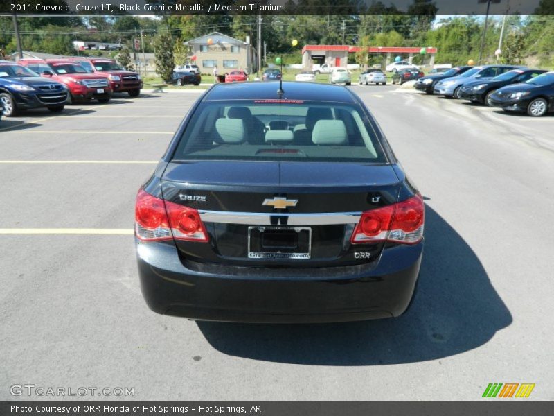 Black Granite Metallic / Medium Titanium 2011 Chevrolet Cruze LT