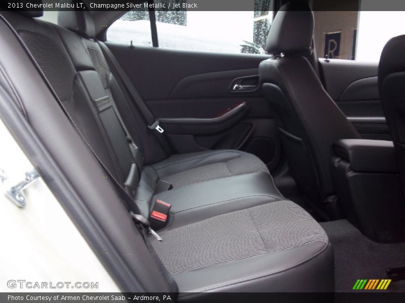 Champagne Silver Metallic / Jet Black 2013 Chevrolet Malibu LT