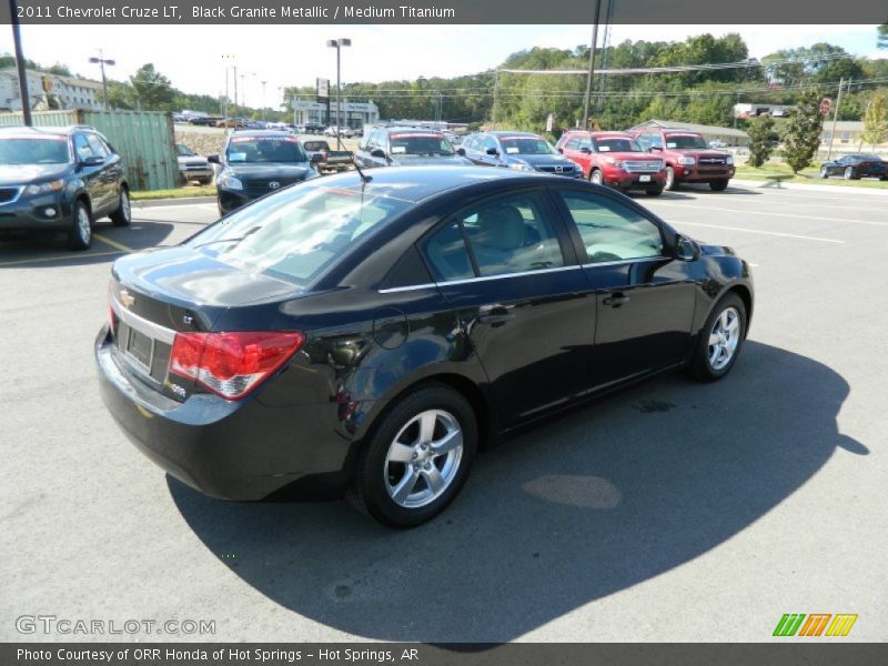 Black Granite Metallic / Medium Titanium 2011 Chevrolet Cruze LT