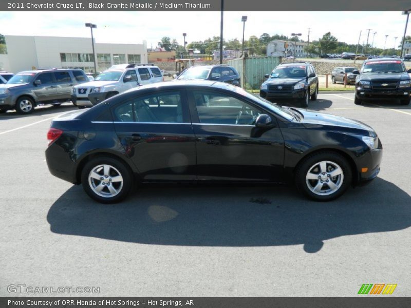 Black Granite Metallic / Medium Titanium 2011 Chevrolet Cruze LT
