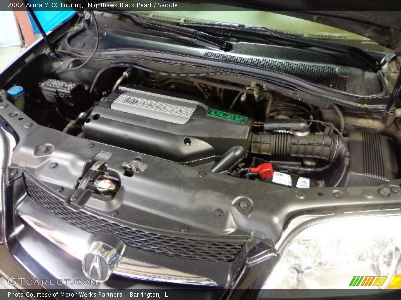 Nighthawk Black Pearl / Saddle 2002 Acura MDX Touring