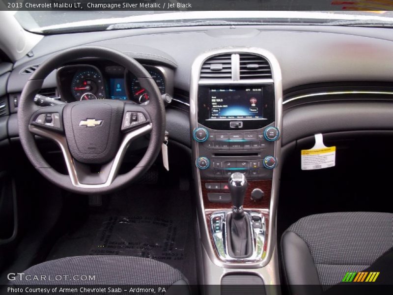 Champagne Silver Metallic / Jet Black 2013 Chevrolet Malibu LT