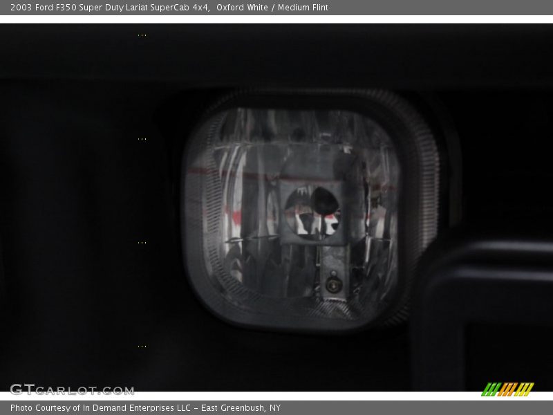 Oxford White / Medium Flint 2003 Ford F350 Super Duty Lariat SuperCab 4x4
