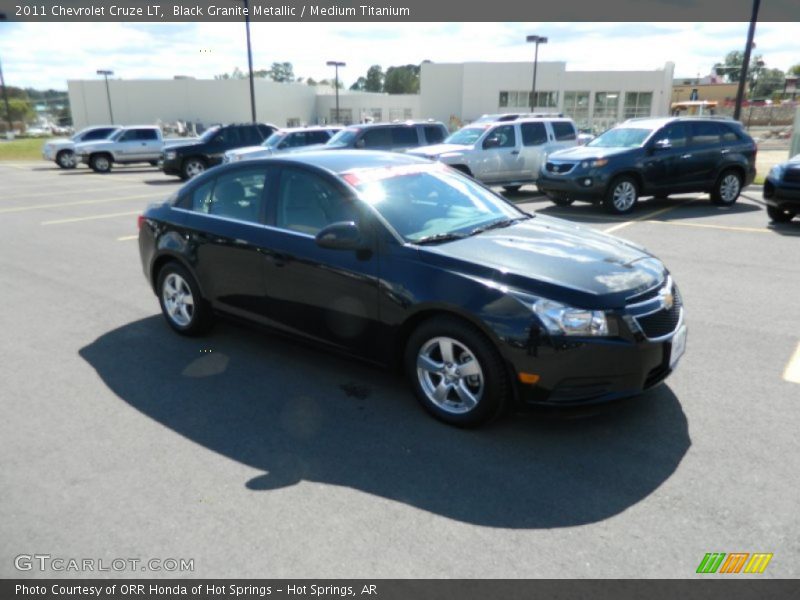 Black Granite Metallic / Medium Titanium 2011 Chevrolet Cruze LT
