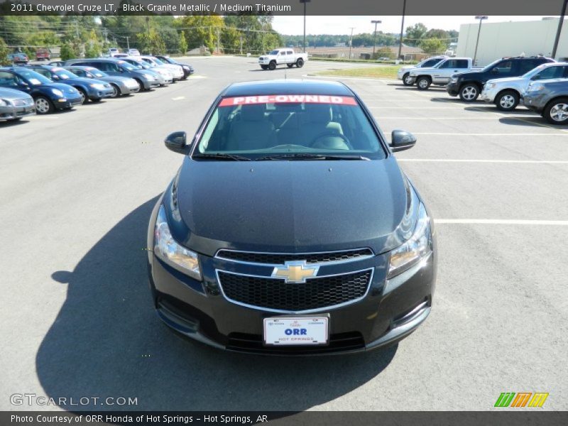 Black Granite Metallic / Medium Titanium 2011 Chevrolet Cruze LT