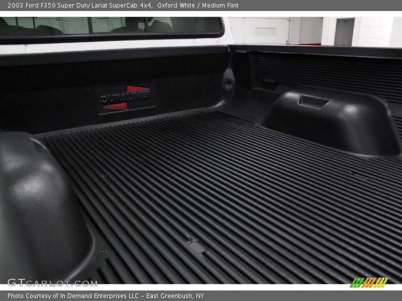 Oxford White / Medium Flint 2003 Ford F350 Super Duty Lariat SuperCab 4x4