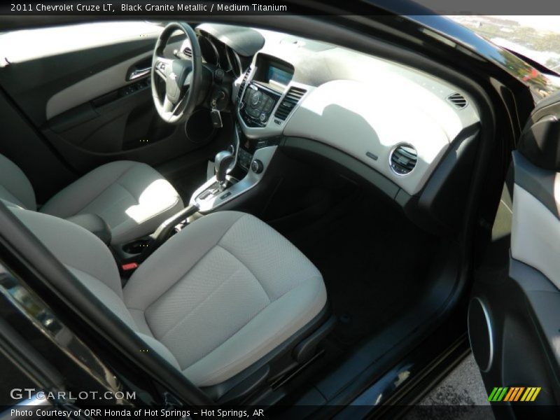 Black Granite Metallic / Medium Titanium 2011 Chevrolet Cruze LT